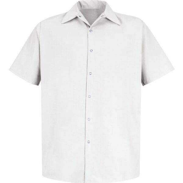 Men's Tall Specialized Short Sleeve Pocketless Work Shirt Thumbnail